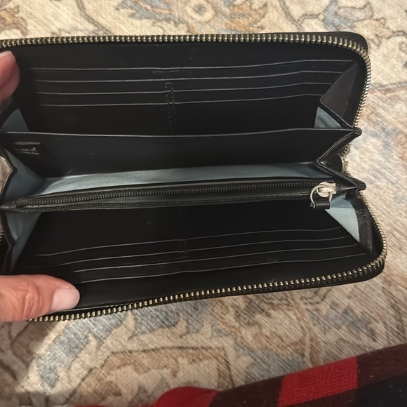 Coach Black and Grey Signature Wallet - Picture 5 of 6